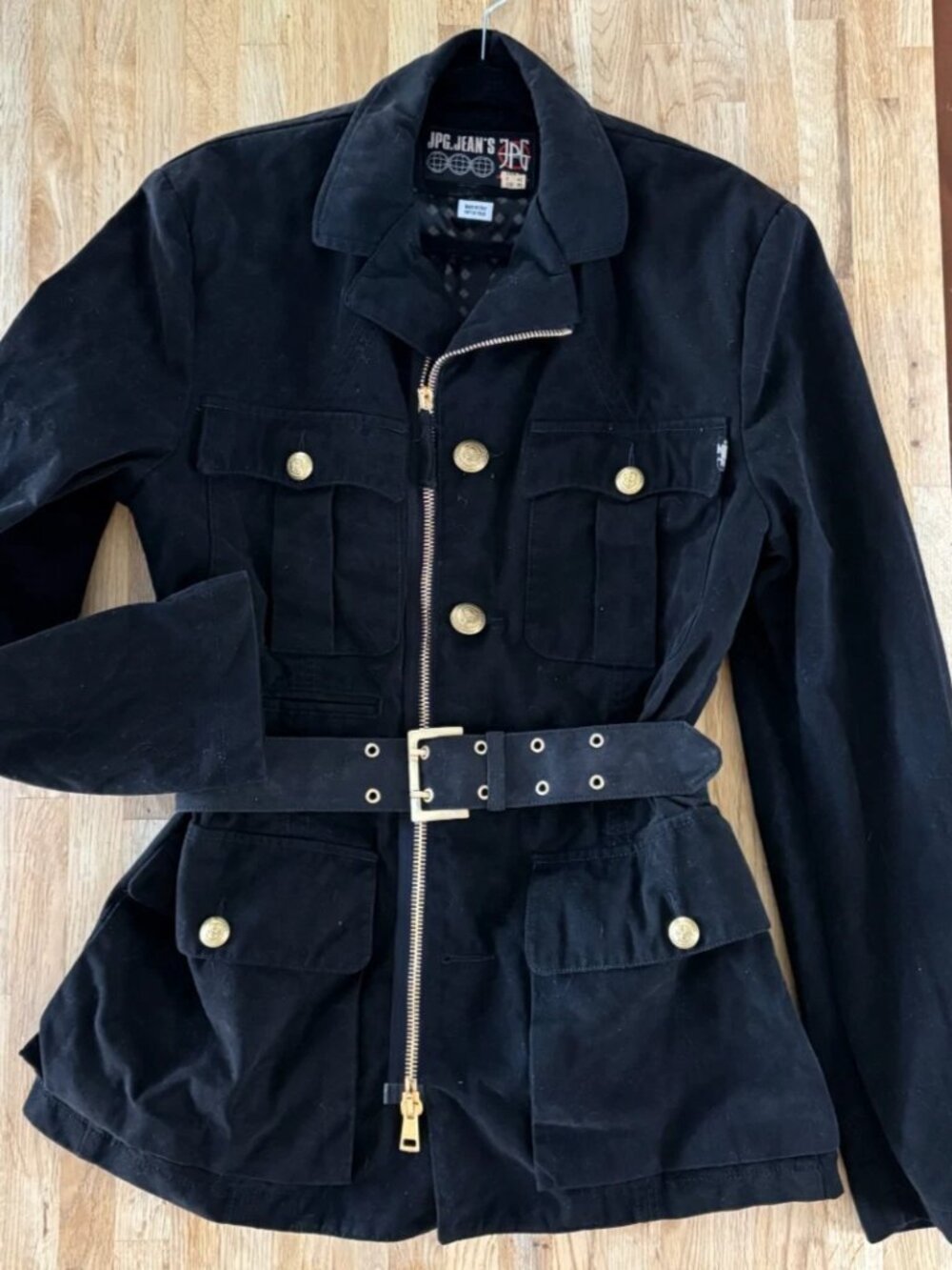 Rare 1990s JPG Jean Paul Gaultier Military Jacket Neo Res Size 34-38 Italy